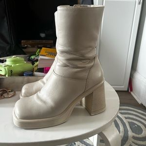 Steve Madden - Fantsie Boots - Off White